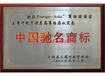 中國馳名商標