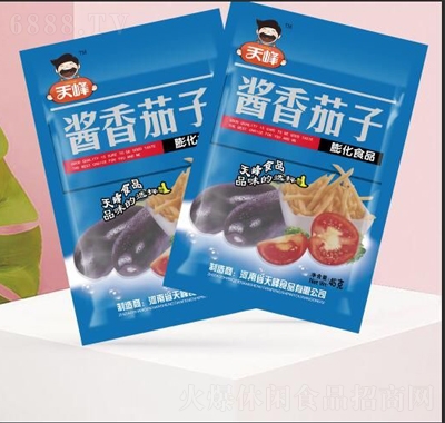 天峰醬香茄子膨化食品