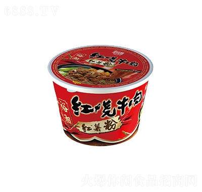 裕湘紅燒牛肉紅薯粉桶裝