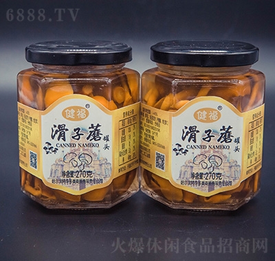 精湛滑子蘑罐頭270克