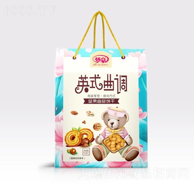 夢豪英式小調(diào)堅果曲奇餅干1380克