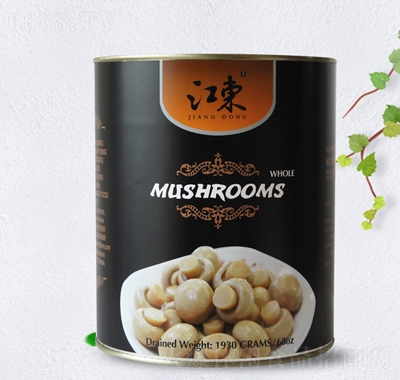 江東蘑菇罐頭（食用菌罐頭）罐裝