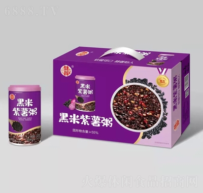 莊錦記紫薯黑米八寶粥
