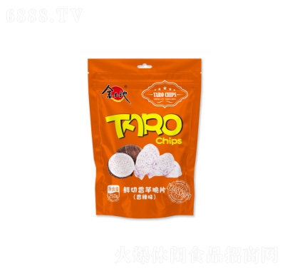 金土地鮮切香芋脆片（香辣）250克
