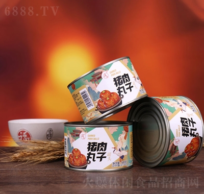 海之巖豬肉丸子罐頭500g