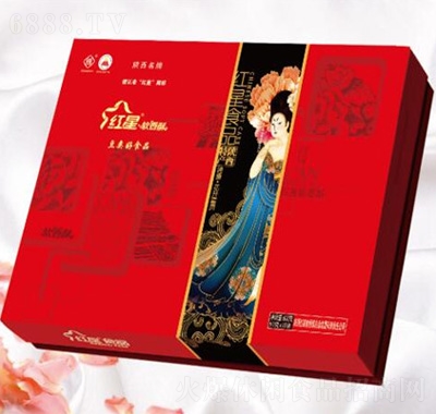 紅星軟香酥花開富貴禮盒