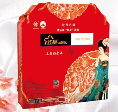 紅星軟香酥牡丹溢彩禮盒