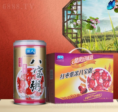 強人紅棗紫米八寶粥36