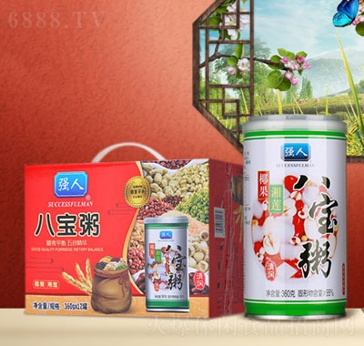 強人椰果湘蓮八寶粥36