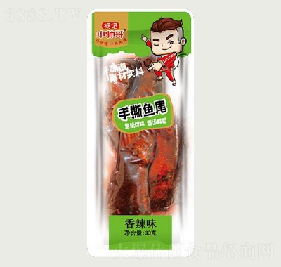 小帥哥手撕魚尾香辣味30g
