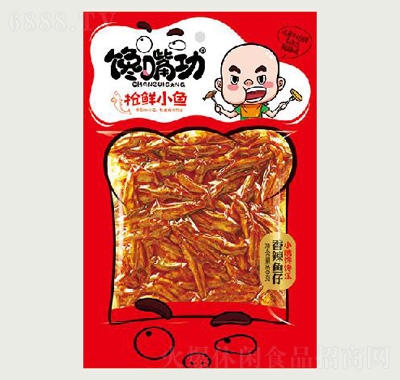 饞嘴功香辣魚仔60g