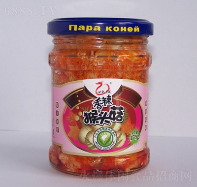 世紀(jì)中龍香辣猴頭菇罐頭175g