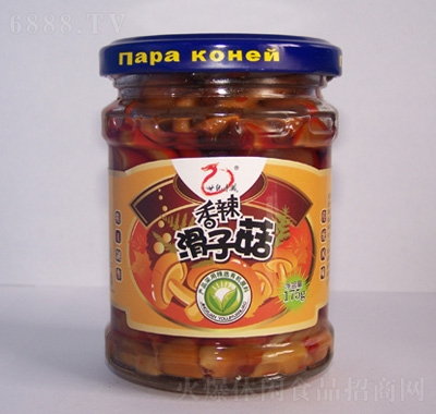 世紀(jì)中龍香辣滑子菇罐頭175g