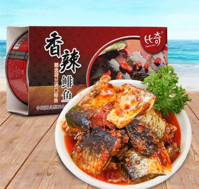 比奇香辣鯡魚罐頭