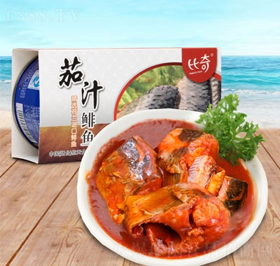比奇茄汁鯡魚罐頭