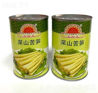太陽花深山苦筍罐頭