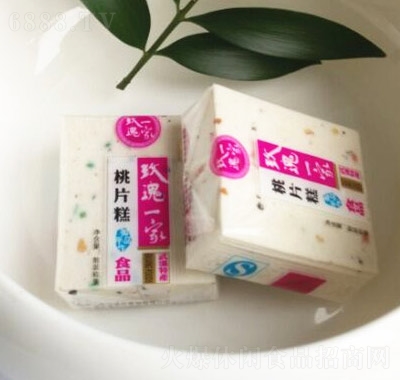 玫瑰一家桃片糕