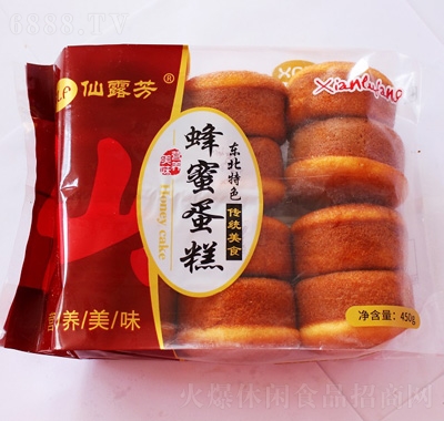 仙露芳蜂蜜蛋糕