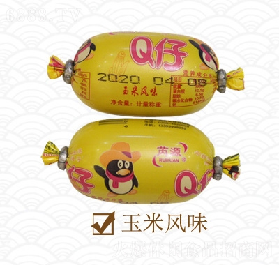 芮源Q仔香腸玉米味