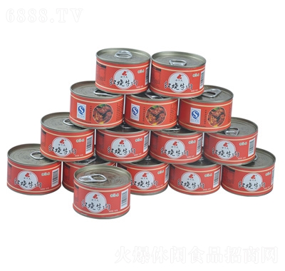 金牛足瑤池牛肉紅罐頭