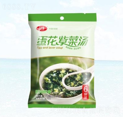 漁禾島蛋花紫菜湯