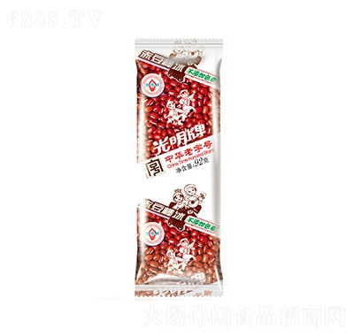 光明赤豆棒冰