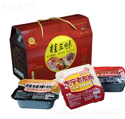 桂三味沖泡組合米粉