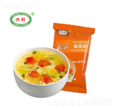 興利番茄蛋花湯6克
