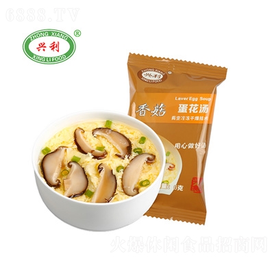 興利香菇蛋花湯6克