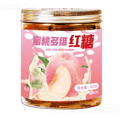 滬生堂蜜桃多維紅糖