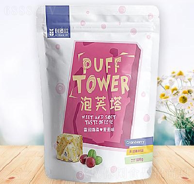 利多滋清甜蔓越莓泡芙塔
