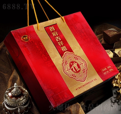 事業紅首府吉祥月餅禮盒