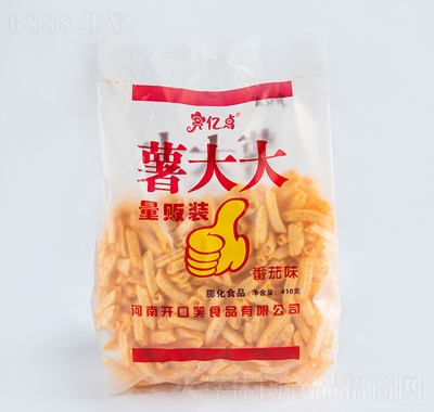 亮億點薯大大番茄味薯條