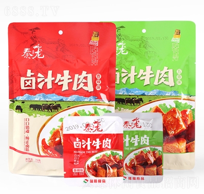 秦龍鹵汁牛肉