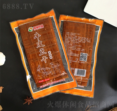 都市派牛皮豆干500g