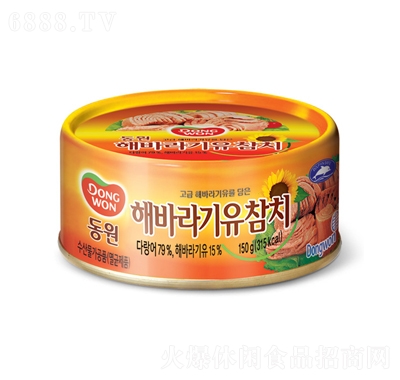 DONG WON葵花籽油金槍魚罐頭