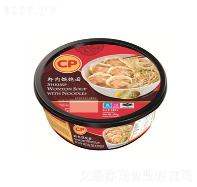 正大食品蝦肉餛飩面