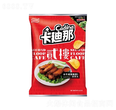 卡迪那洋芋片水牛城辣雞翅口味