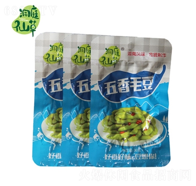 洞庭仙草五香毛豆定量裝