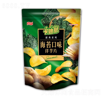 卡迪那經典洋芋片海苔口味