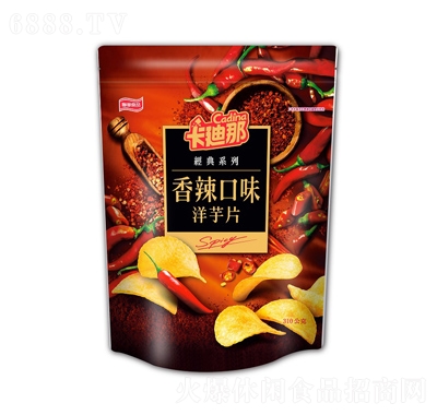 卡迪那經典洋芋片香辣口味