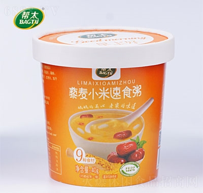 幫太小米速食粥