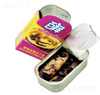 百洋香辣豆豉沙丁魚罐頭