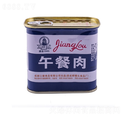 江樓牌午餐肉罐頭340g