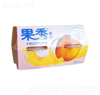 果秀黃桃水果杯452g