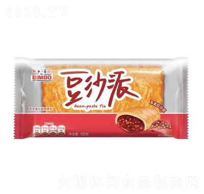 賓堡丹麥酥皮豆沙派面包