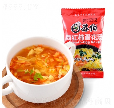 蘇伯西紅柿蛋花湯12g彩包速食湯