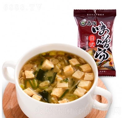 蘇伯日式味增速食湯