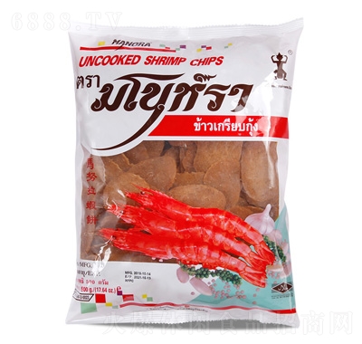 瑪努拉牌蝦味木薯片（白袋）500克
