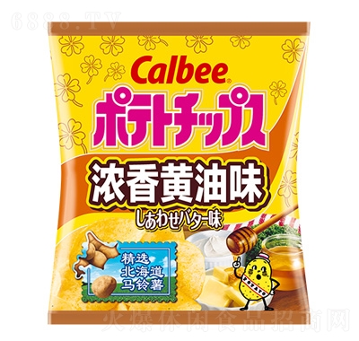 Calbee經(jīng)典薯片濃香黃油味60g